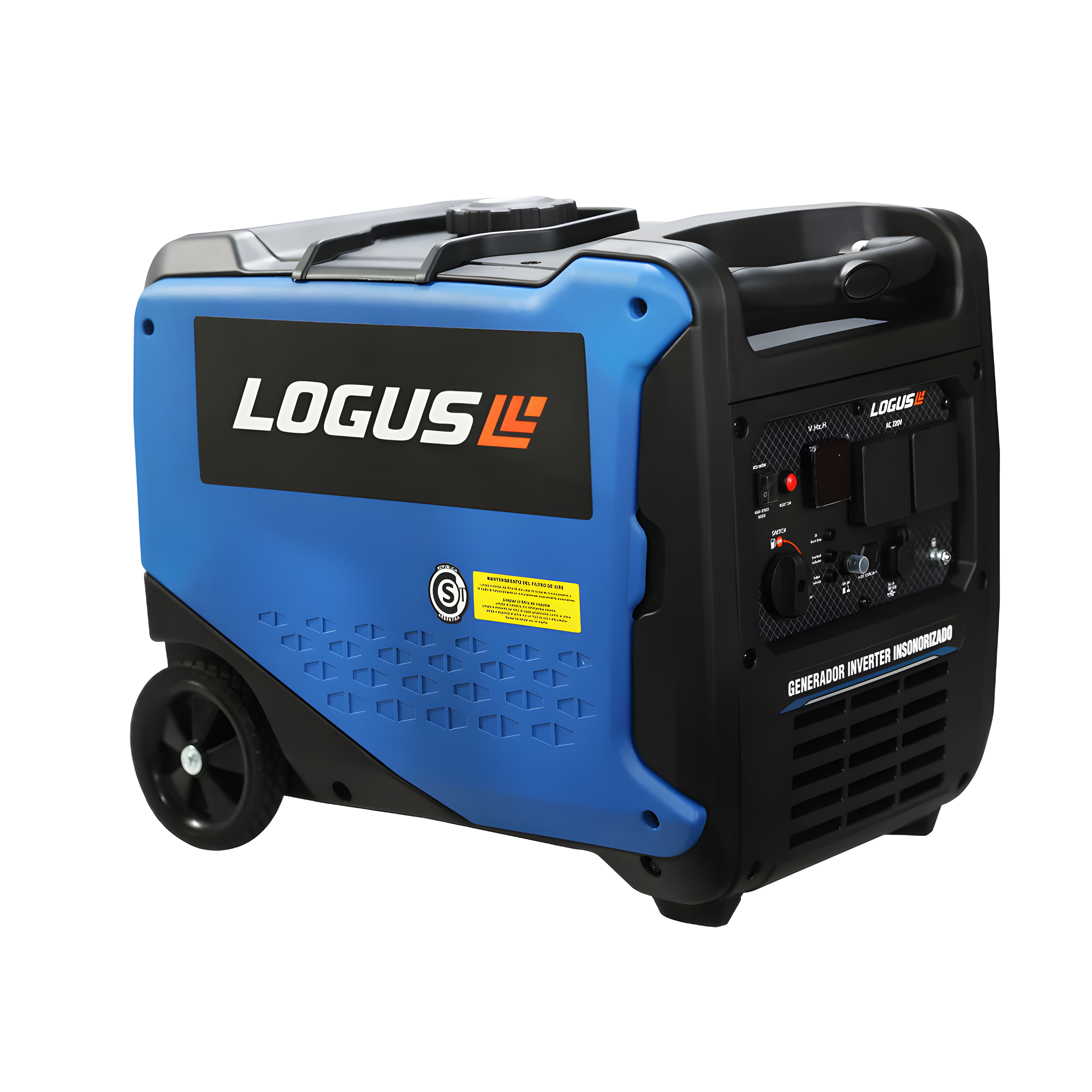 Logus Generador Inverter Gi4500 Monofasico Portatil Insonoro